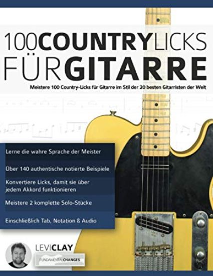 100 Country-Licks für Gitarre