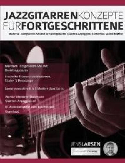 Jazzgitarren Konzepte Fu¨r Fortgeschrittene