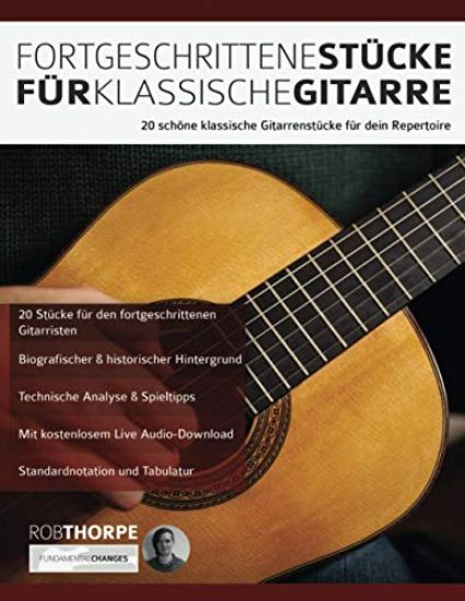 Fortgeschrittene Stu¨cke Fu¨r Klassische Gitarre
