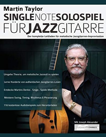 Martin Taylor Single-Note-Solospiel für Jazzgitarre