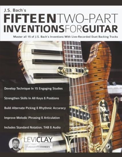 J.S. Bach's Fifteen Two-Part Inventions For Guitar