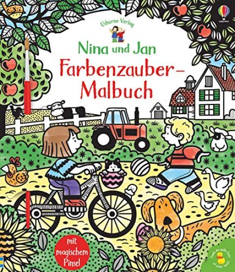 Nina und Jan - Farbenzauber-Malbuch