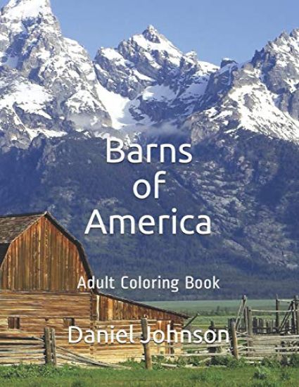 Barns of America: Adult Coloring Book
