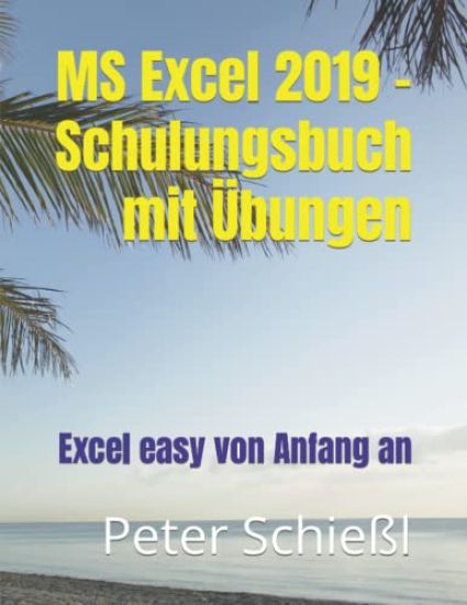 MS Excel 2019 - Schulungsbuch mit Übungen