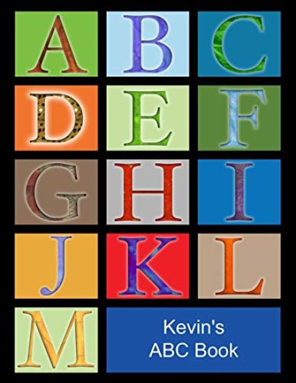 Kevin's ABC Book: African American Boy with Black Hair
