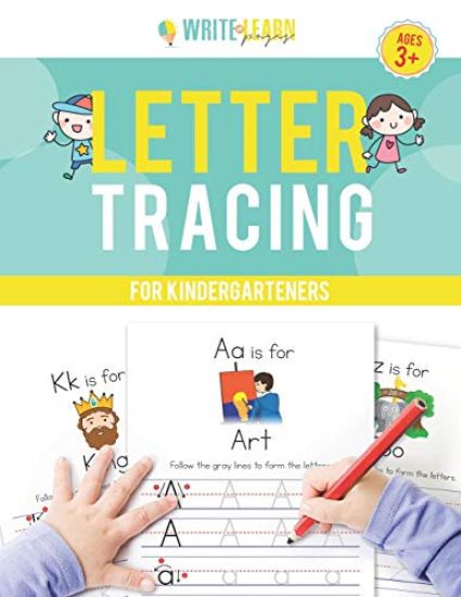 Write & Learn Pages: Letter Tracing for Kindergarteners