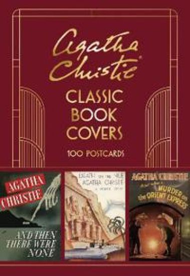 Agatha Christie Classic Book Covers: 100 Postcards