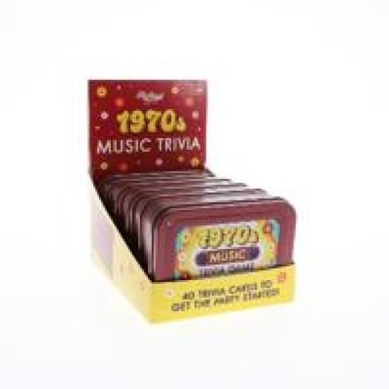 1970s Music Trivia Game CDU of 6