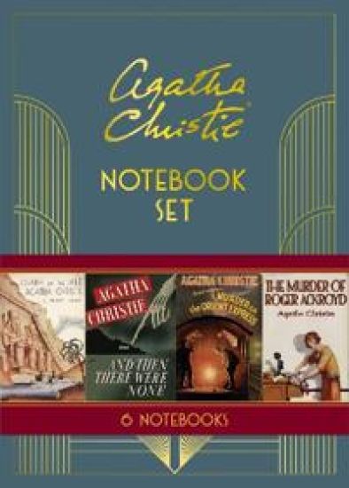 Agatha Christie Notebook Set