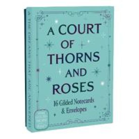 A Court of Thorns and Roses Official Gilded Notecards