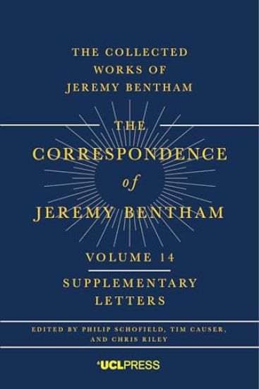 The Correspondence of Jeremy Bentham, Volume 14