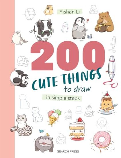 Kansikuva: 200 Cute Things to Draw
