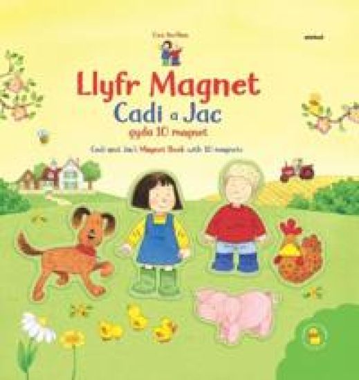 Llyfr Magnet Cadi a Jac / Cadi and Jac's Magnet Book