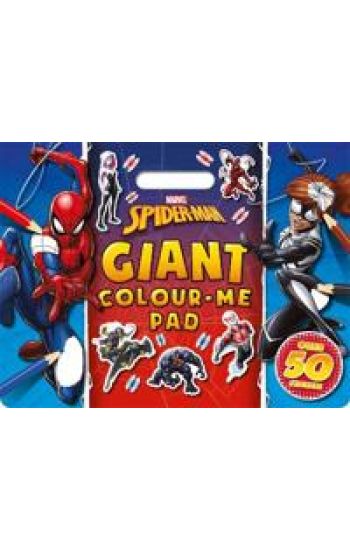 Marvel Spider-Man: Giant Colour-Me Pad