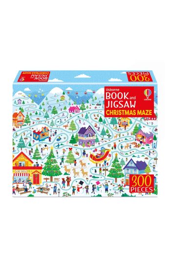 Usborne Book and Jigsaw Christmas Maze