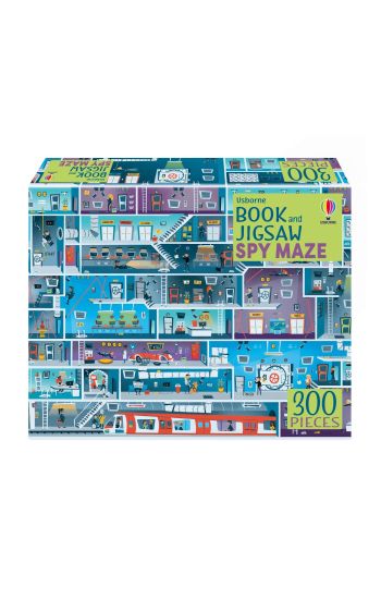 Usborne Book and Jigsaw Spy Maze