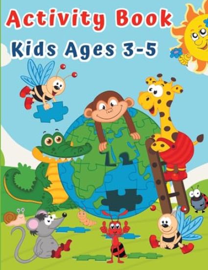 Activity Book for Kids Ages 3-5