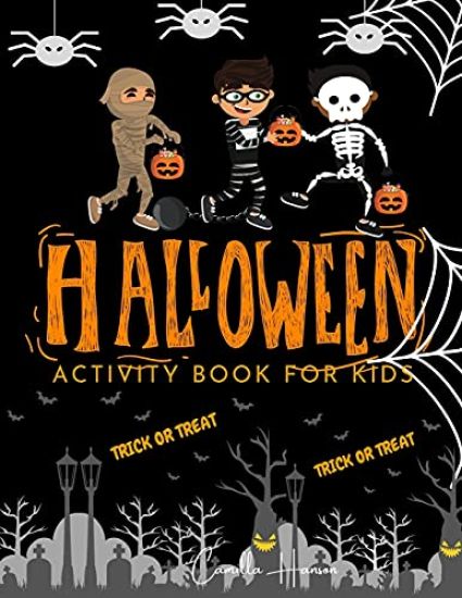 Halloween Activity Book for Kids
