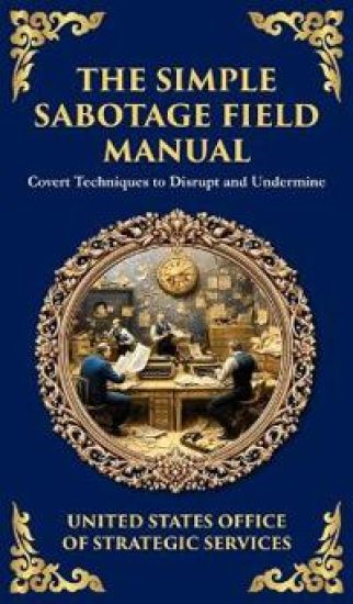 Kansikuva: The Simple Sabotage Field Manual