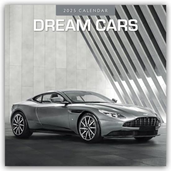 Red Robin: Dream Cars 2025 Square Wall Calendar