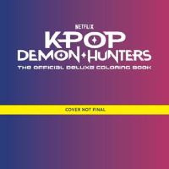 KPop Demon Hunters: Official Colouring Book