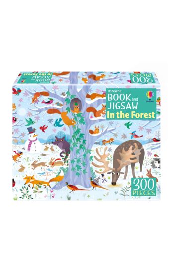 Usborne Book and Jigsaw In the Forest