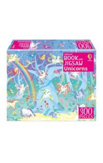Usborne Book and Jigsaw Unicorns
