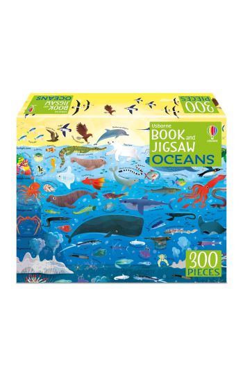 Usborne Book and Jigsaw Oceans