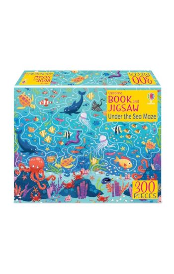 Usborne Book and Jigsaw Under the Sea Maze