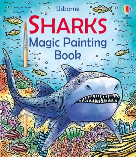 Sharks Magic Painting Book