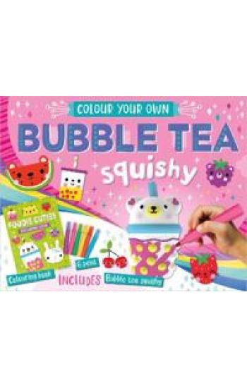 Colour Your Own Bubble Tea Squishy