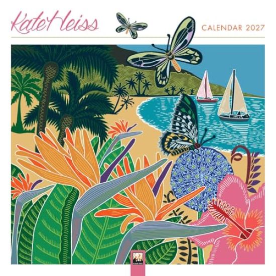Kate Heiss Wall Calendar 2027 (Art Calendar)