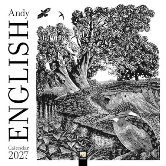 Andy English Wall Calendar 2027 (Art Calendar)
