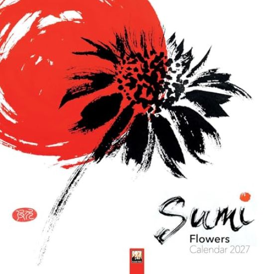 Sumi: Flowers Wall Calendar 2027 (Art Calendar)