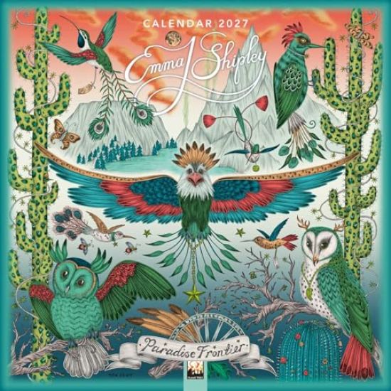 Emma J Shipley Mini Wall calendar 2027 (Art Calendar)