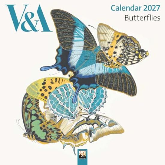 V&A: Butterflies by E.A. Séguy Mini Wall Calendar 2027 (Art Calendar)