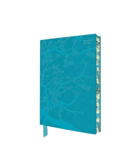 Vincent van Gogh: Almond Blossom 2027 Pocket Artisan Art Vegan Leather Diary – Week to View