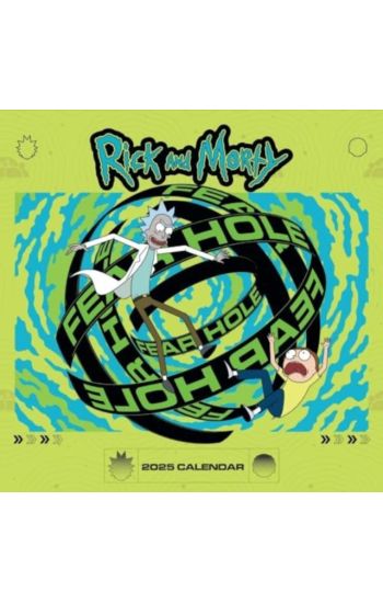 Official Rick And Morty Square Calendar 2025