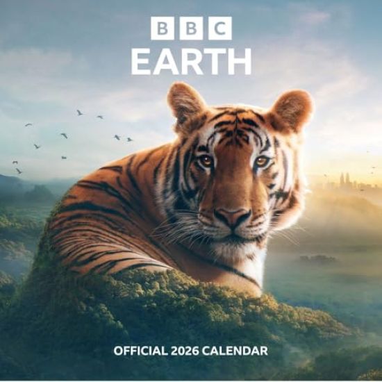 Kansikuva: BBC EARTH 2026 SQUARE CALENDAR