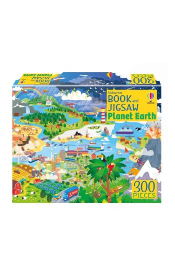 Usborne Book and Jigsaw Planet Earth