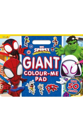 Marvel Spidey and his Amazing Friends: Giant Colour-Me Pad