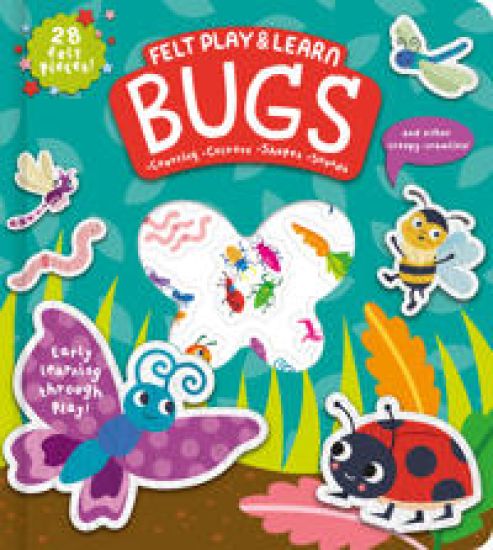 Felt Play & Learn Bugs and other creepy-crawlies!