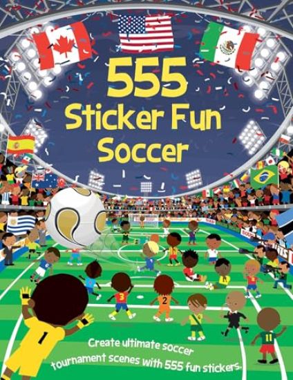 555 Sticker Fun - Soccer
