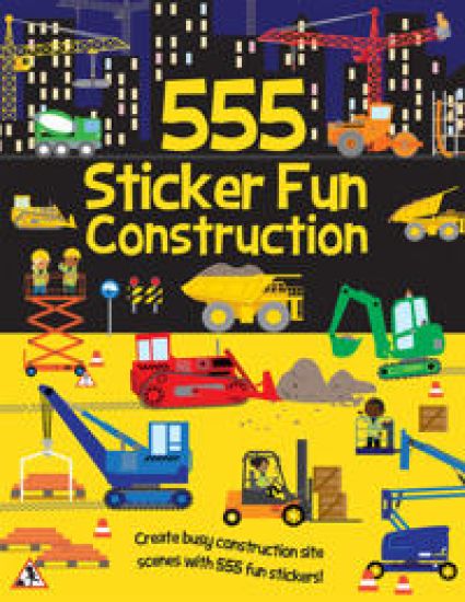 Kansikuva: 555 Sticker Fun Construction