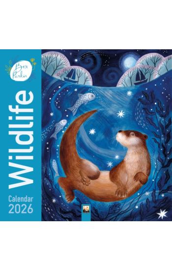 Bex Parkin: Wildlife Wall Calendar 2026 (Art Calendar)