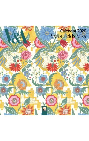 V&A: Spitalfields Silks Wall Calendar 2026 (Art Calendar)