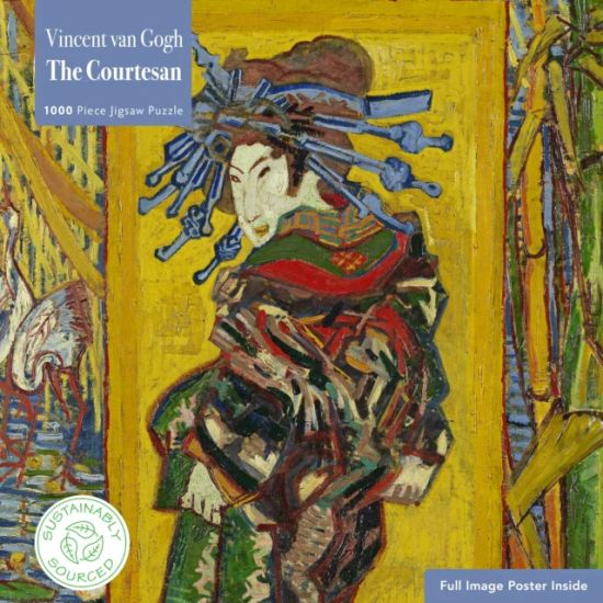 Adult Sustainable Jigsaw Puzzle Vincent van Gogh: The Courtesan