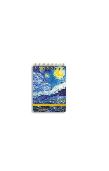 Vincent van Gogh: The Starry Night (Spiral Bound Pocket Notebook)