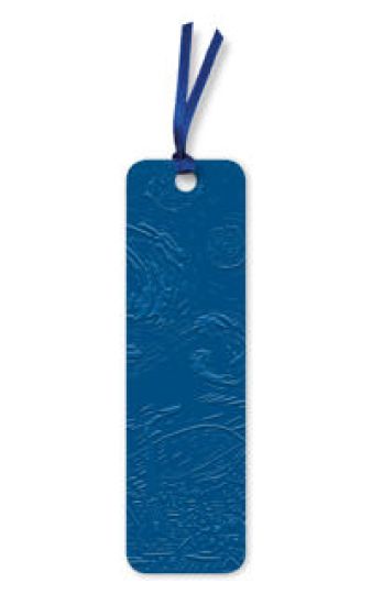 Vincent van Gogh: The Starry Night Artisan Art Vegan Leather Bookmarks (pack of 10)