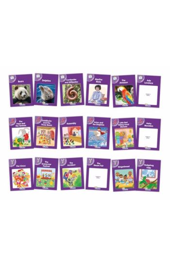 Kansikuva: Core Purple Readers Complete Set (18 Books)